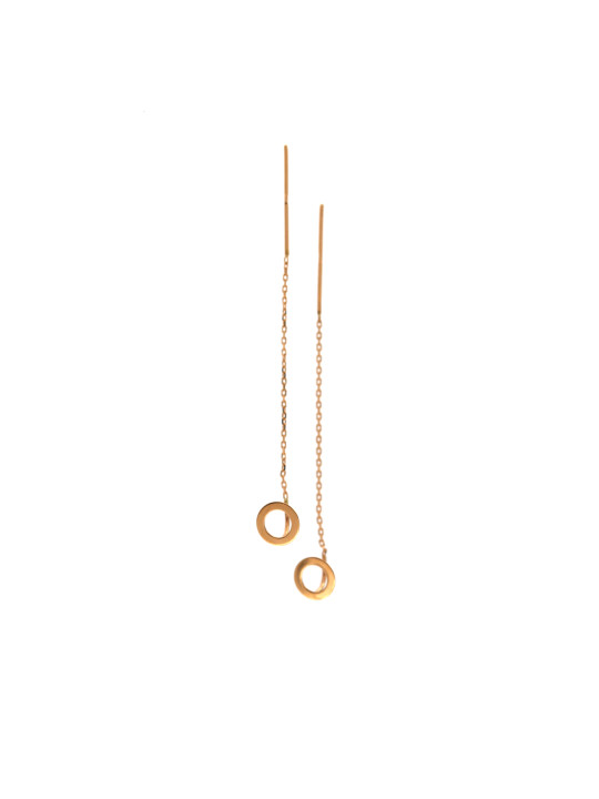Rose gold earrings BRG01-04-01