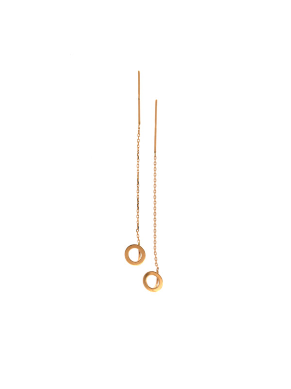 Rose gold earrings BRG01-04-01