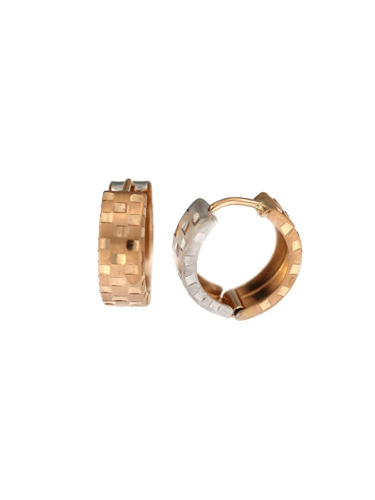 Rose gold earrings BRR01-04-06