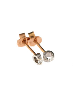 Rose gold diamond earrings BRBR01-06-01-1