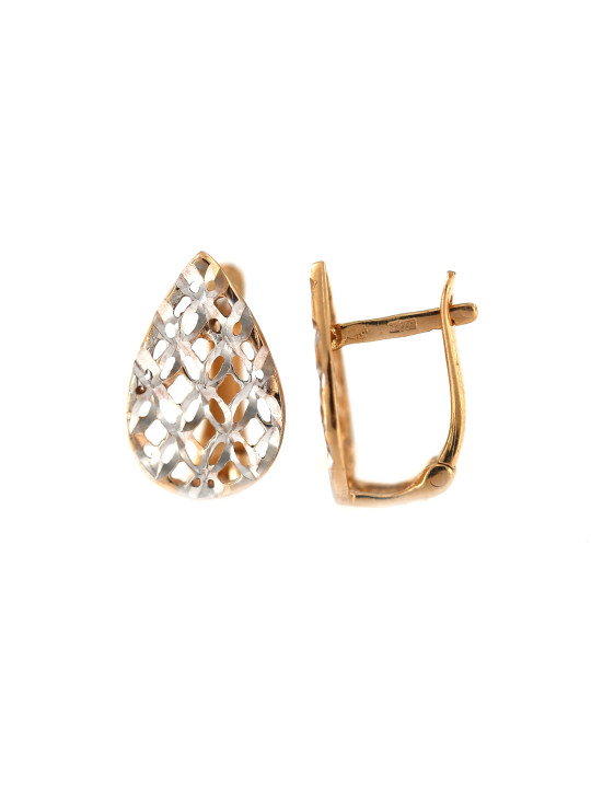 Rose gold earrings BRA06-10-05