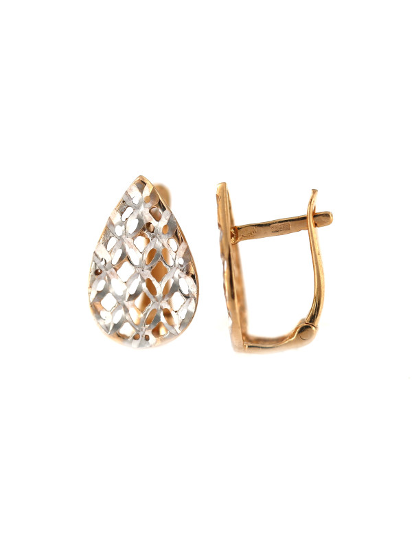 Rose gold earrings BRA06-10-05