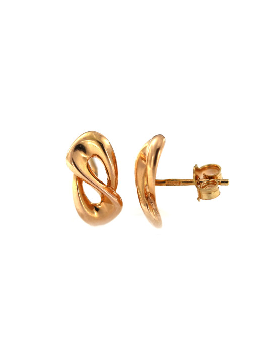 Rose gold pin earrings BRV08-04-04
