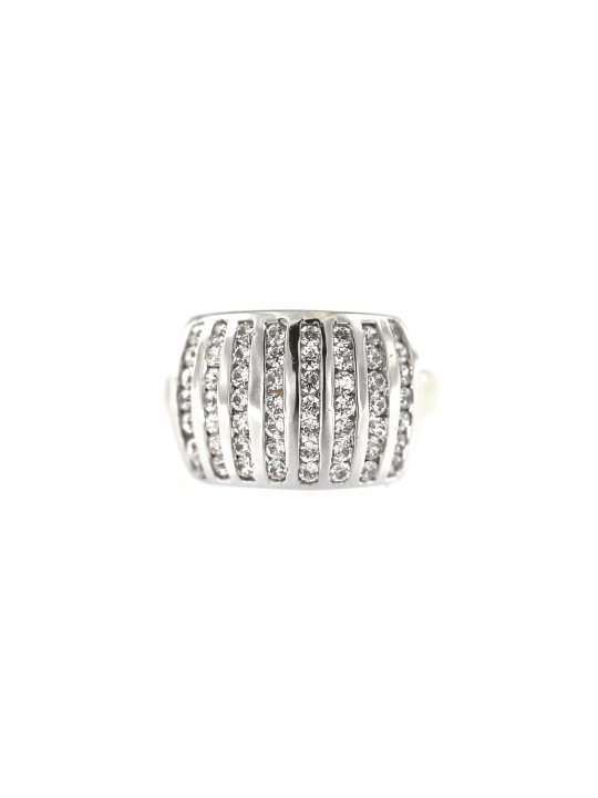 White gold zirconia ring DBC03-04