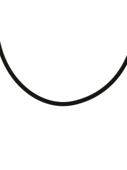 Caoutchouc necklace CPK01-03-8.00MM