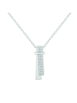 Sterling silver pendant necklace GLATV557AZ