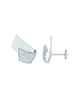 Sterling silver zirconia earrings GLATX307AZ