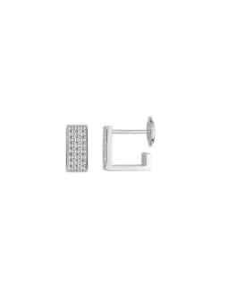 Sterling silver zirconia earrings GLG35012.11