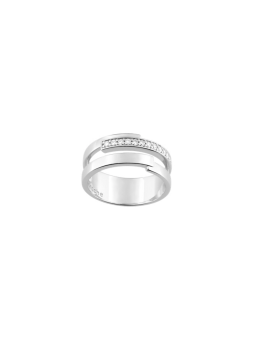 Sterling silver zirconia ring GLG37015.11