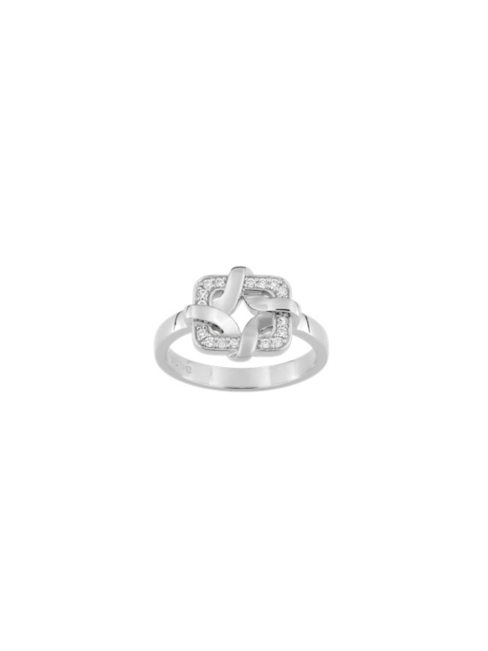 Sterling silver zirconia ring GLG37048.11