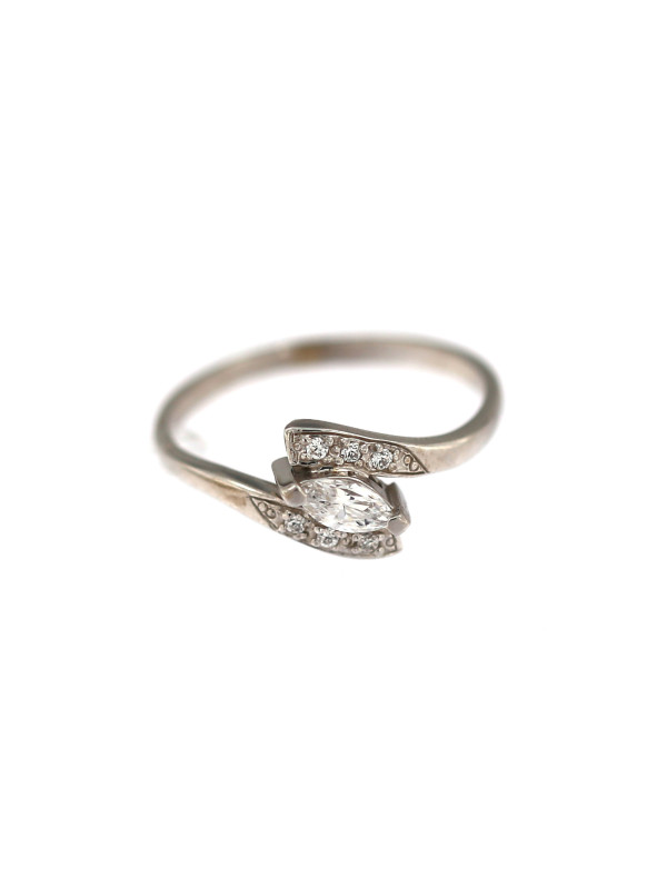 White gold engagement ring DBS04-02-04