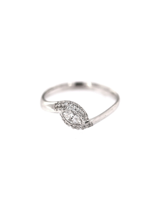 White gold engagement ring DBS04-02-01