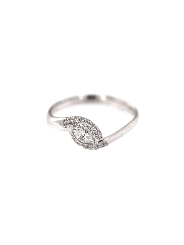 White gold engagement ring DBS04-02-01