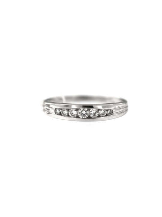 White gold eternity ring with diamonds DBBR12-06