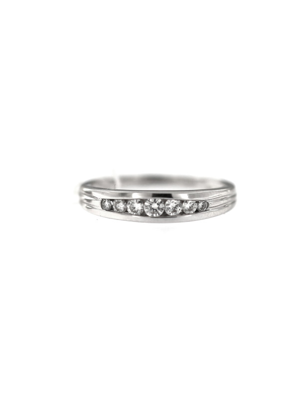 White gold eternity ring with diamonds DBBR12-06