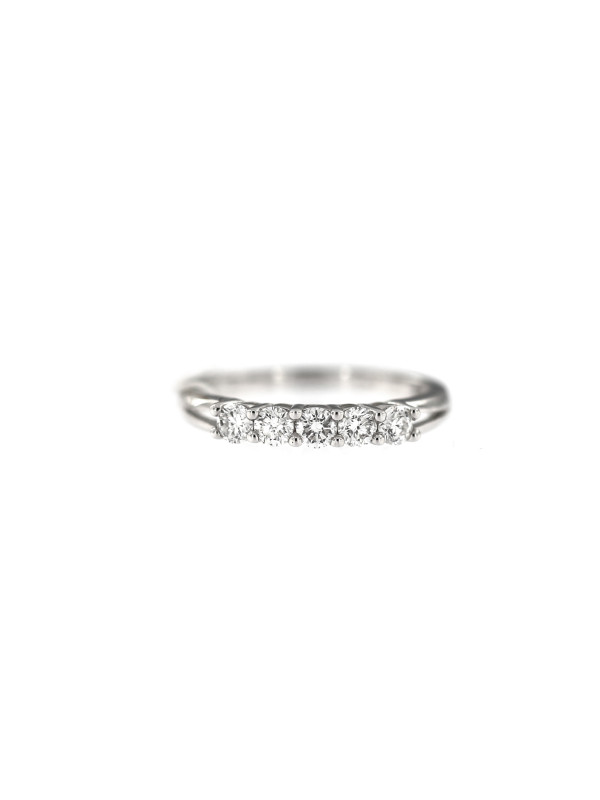 White gold eternity ring with diamonds DBBR12-08
