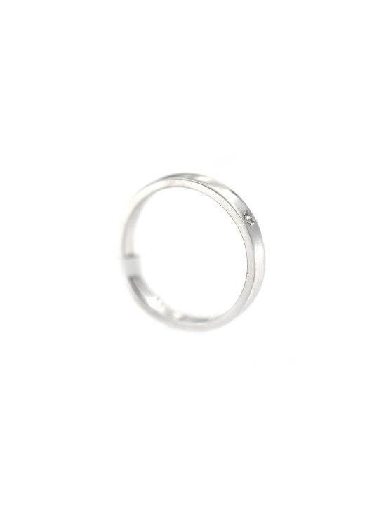 White gold ring with diamond DBBR15-03