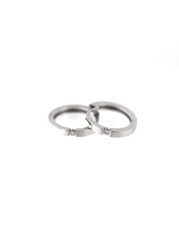 White gold diamond earrings BBBR05-01-05