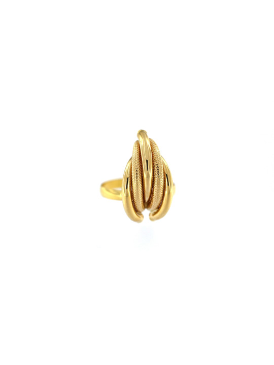 Yellow gold ring DGB02-02