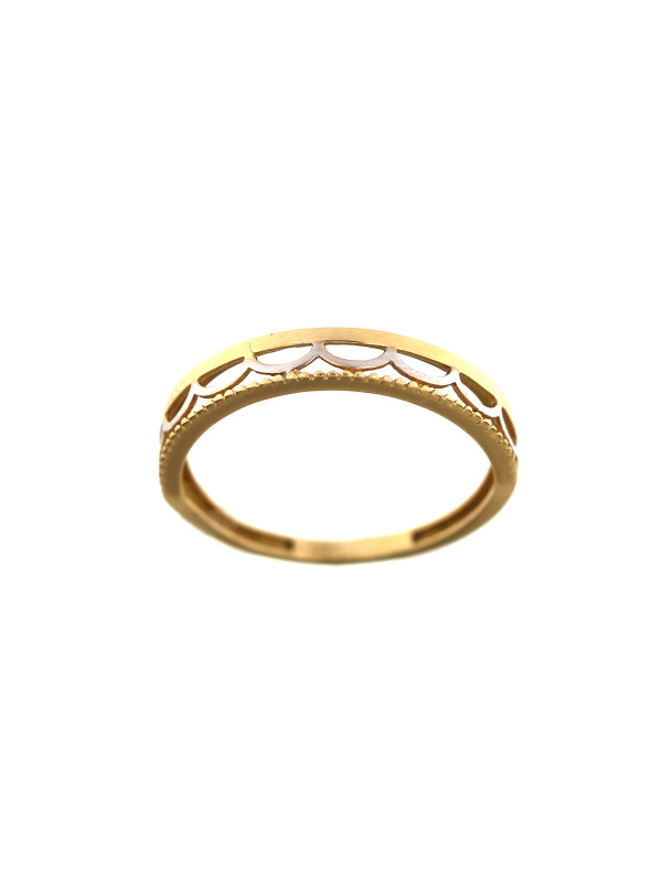 Yellow gold ring DGB05-09