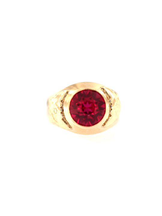 Rose gold zircon ring DRA05-03
