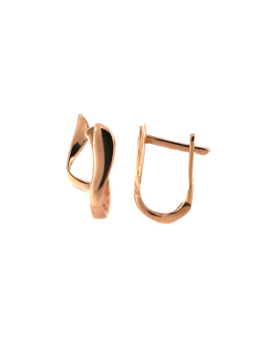 Rose gold earrings BRA06-06-16