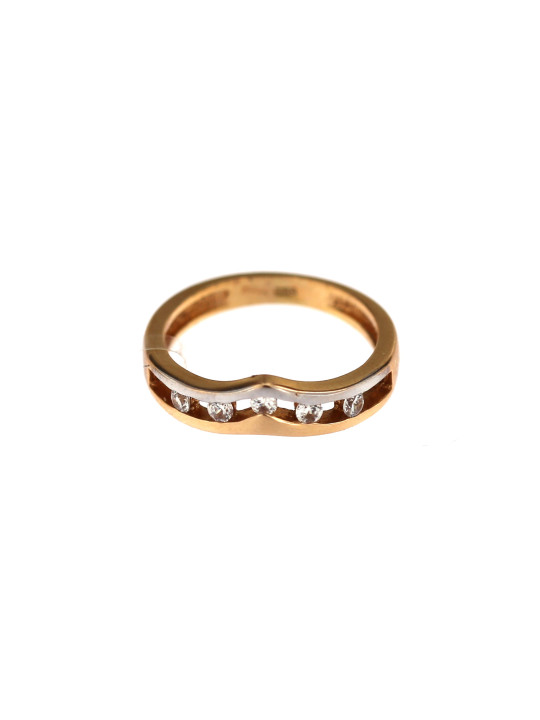 Rose gold zirconia ring DRAM03-10