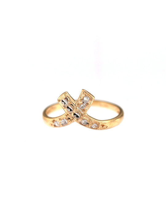 Rose gold ring DRB09-14