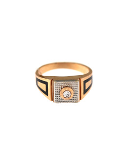 Rose gold men ring DRV03-04