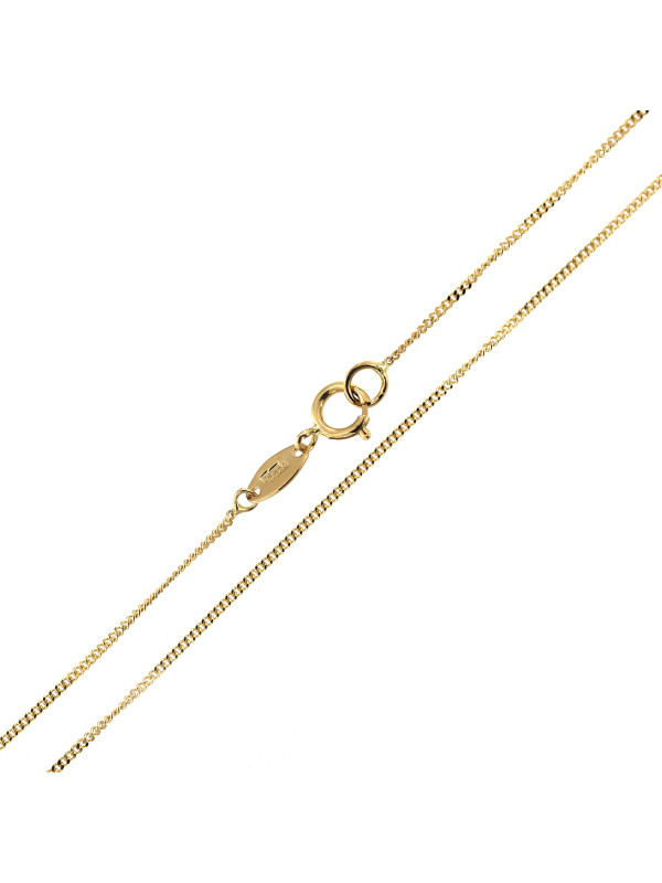 Yellow gold chain CGG5-0.80MM