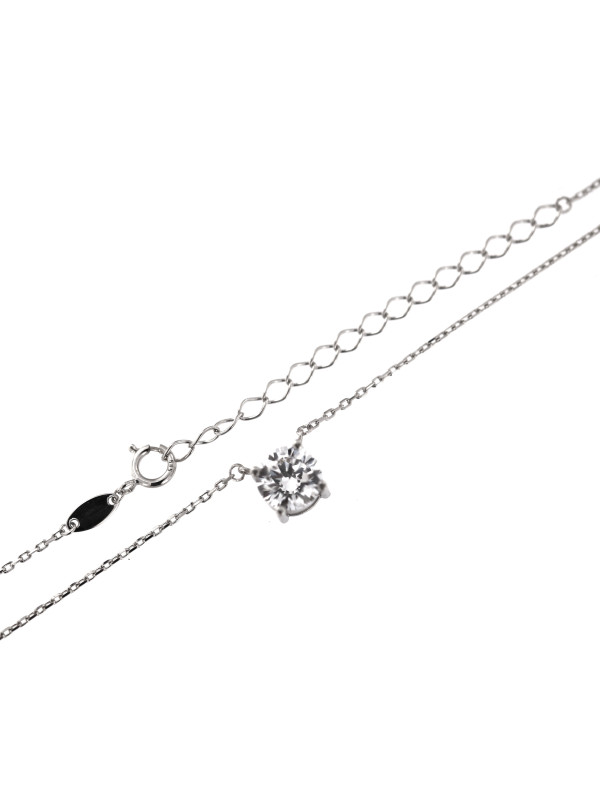 White gold pendant necklace CPB01-03