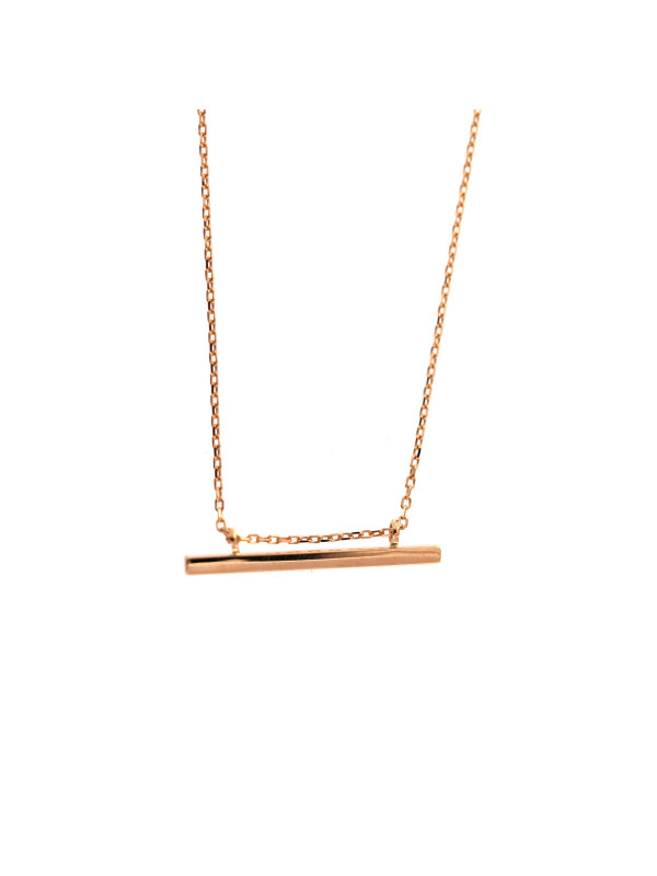 Rose gold pendant necklace CPR21-03