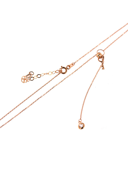 Rose gold pendant necklace CPR29-03