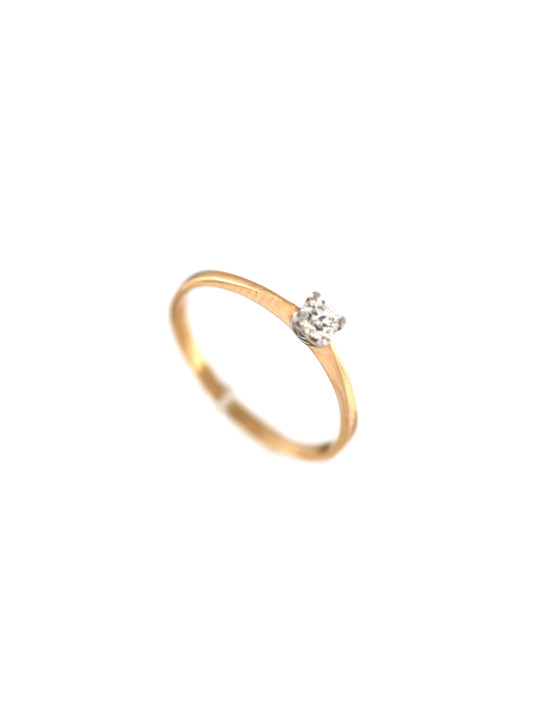Rose gold ring with diamond DRBR01-30