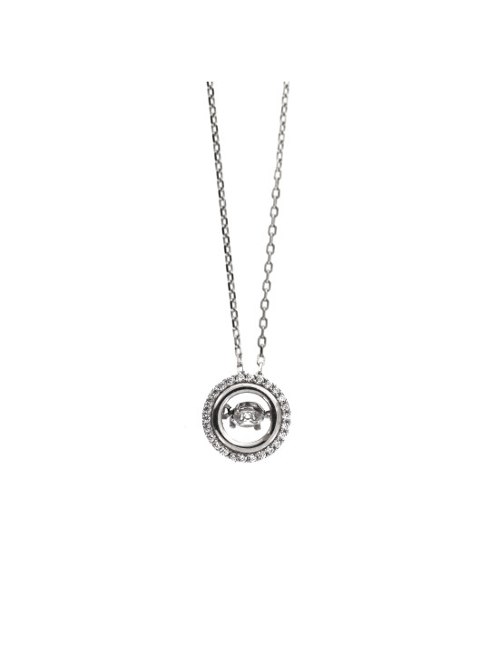 White gold pendant necklace CPB08-02 45/50