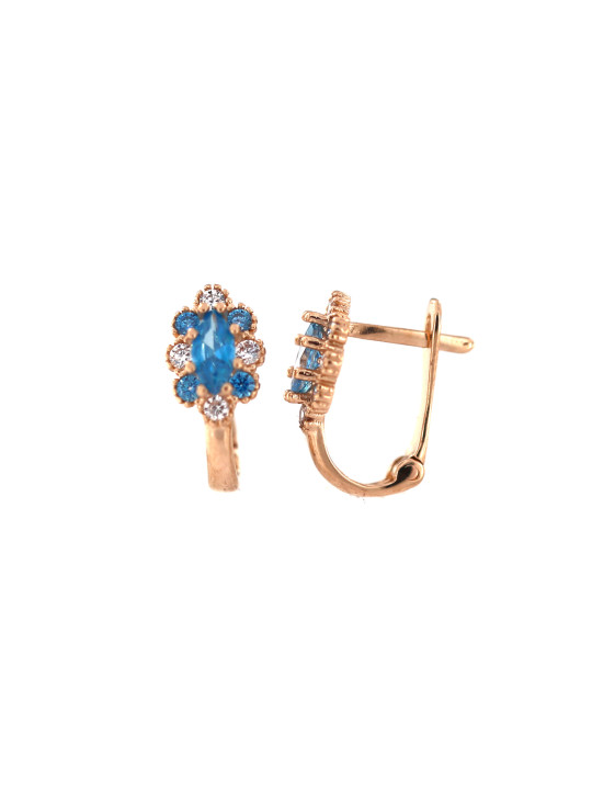 Rose gold kids earrings BRA08-02-04