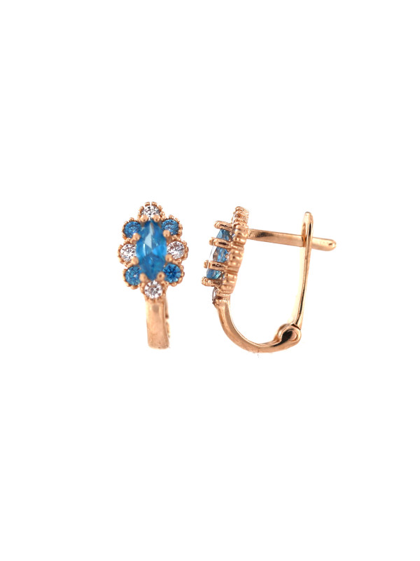 Rose gold kids earrings BRA08-02-04