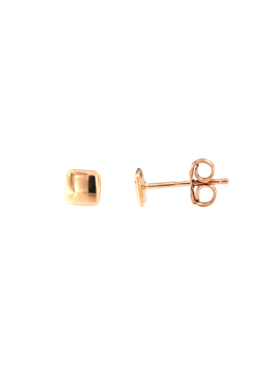 Rose gold stud earrings BRV04-02-08