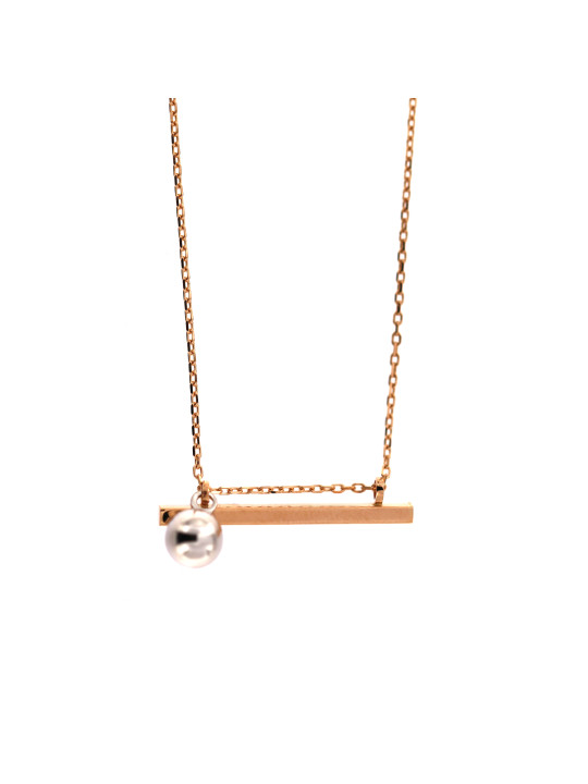 Rose gold pendant necklace CPR21-05