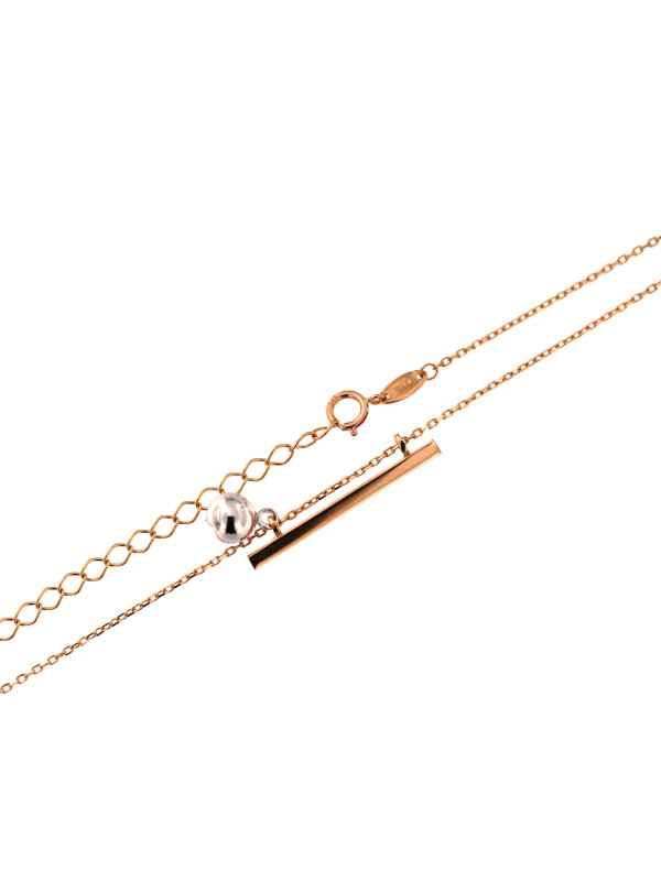 Rose gold pendant necklace CPR21-05