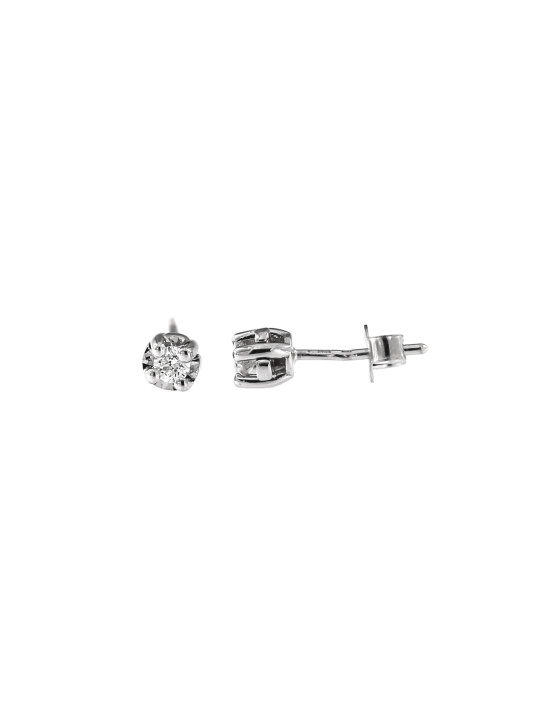 White gold diamond earrings BBBR01-04-09