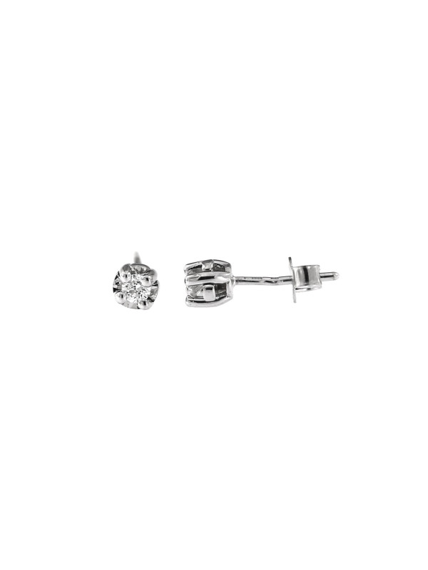 White gold diamond earrings BBBR01-04-09