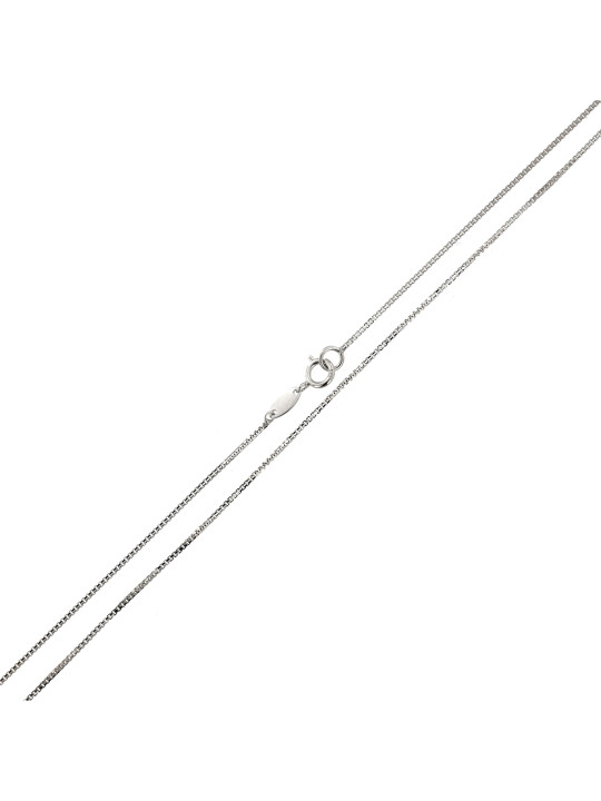 Balto aukso grandinėlė CBBOX-1.00MM