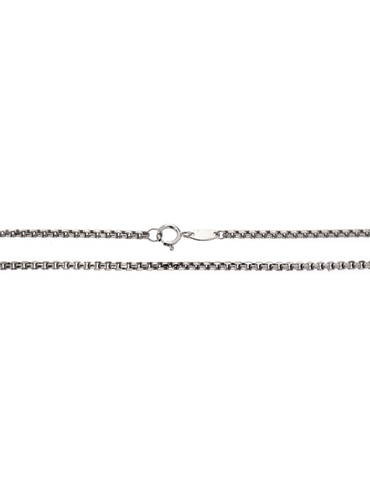 White gold chain CBBOXR-1.20MM 50CM