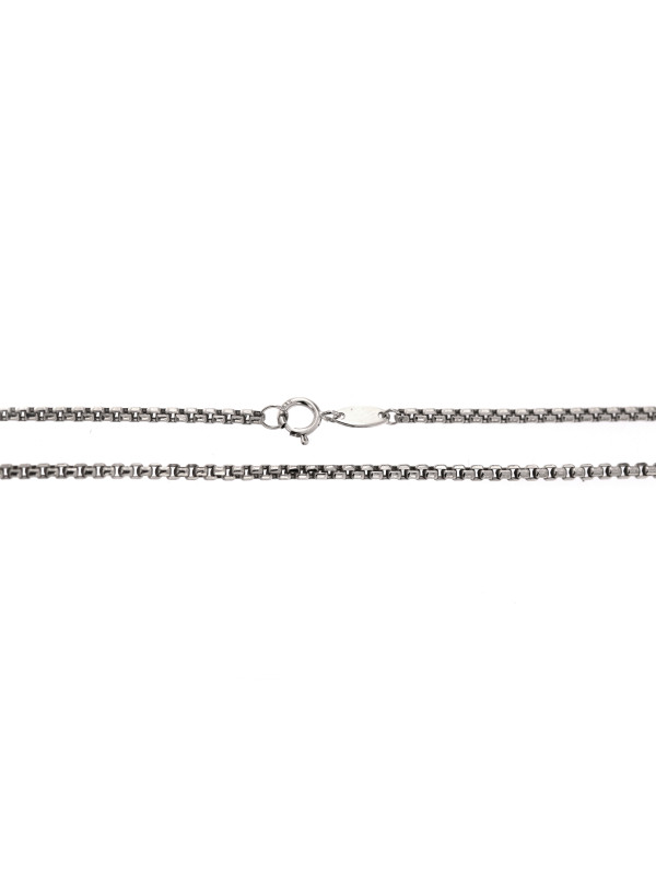 White gold chain CBBOXR-1.20MM 50CM