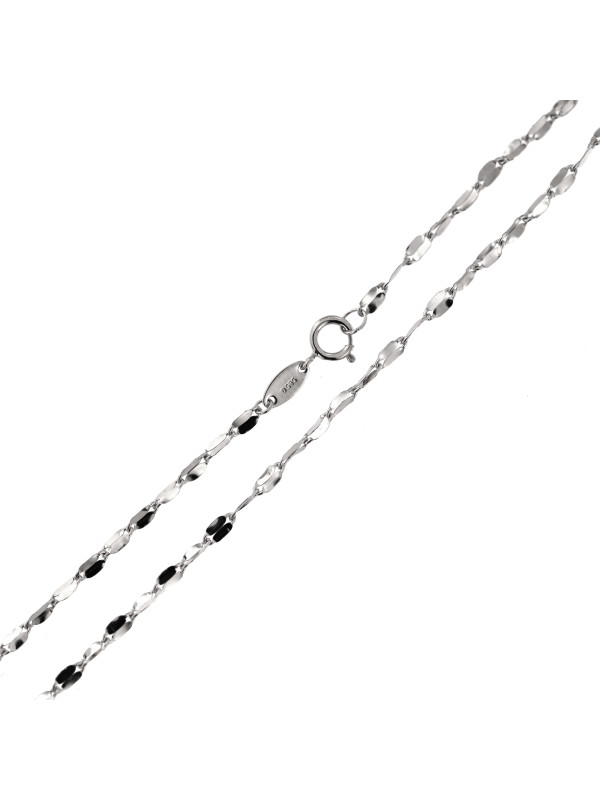White gold chain CBCPH-2.00MM 38CM