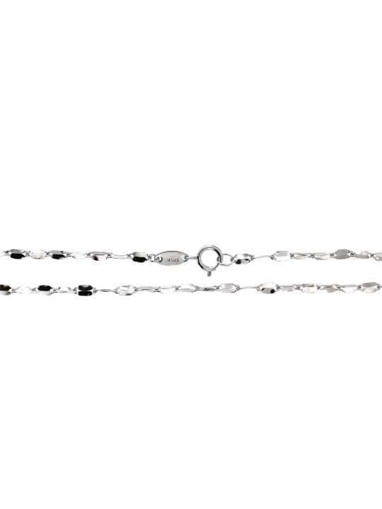 White gold chain CBCPH-2.00MM 38CM