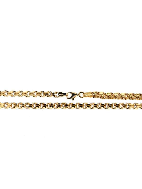 Yellow gold chain CGZF10-3.00MM 50CM