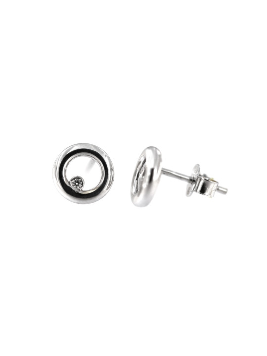 White gold diamond earrings BBBR01-07-17