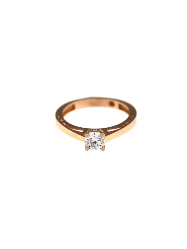 Rose gold engagement ring DRS01-01-51